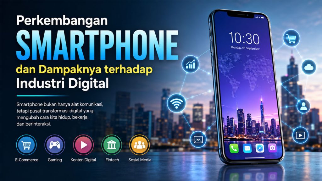 Perkembangan Smartphone dan Dampaknya terhadap Industri Digital